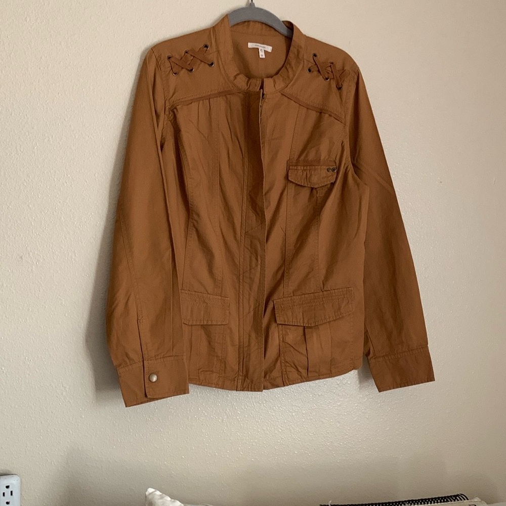 Maurices Tan Jacket with Stylish Accents